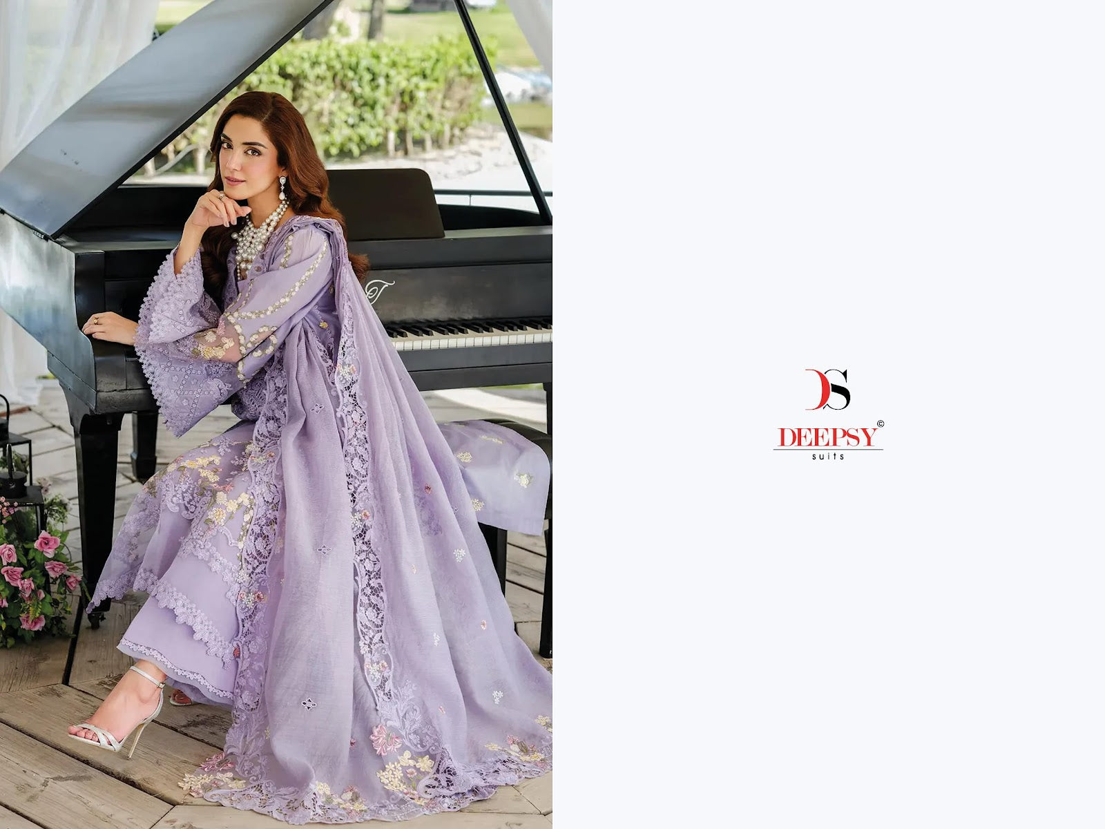 Elaf 4 Deepsy Pure Cotton Pakistani Patch Work Suits Manufacturer Ahmedabad