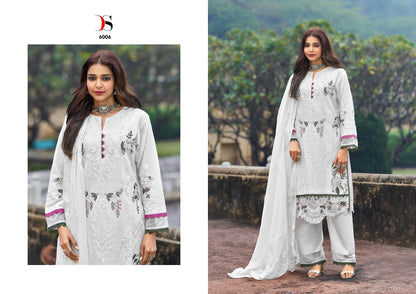 Elaf 6 Deepsy Cotton Pakistani Patch Work Suits Wholesale Price