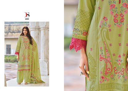 Elaf 6 Deepsy Cotton Pakistani Patch Work Suits Wholesale Price