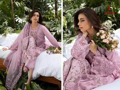 Elaf 6 Premium Deepsy Cotton Pakistani Patch Work Suits Wholesale Price
