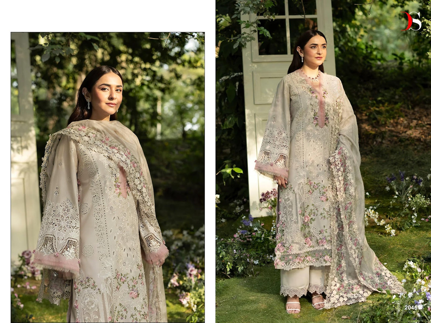 Elaf 6 Premium Deepsy Cotton Pakistani Patch Work Suits Wholesale Price