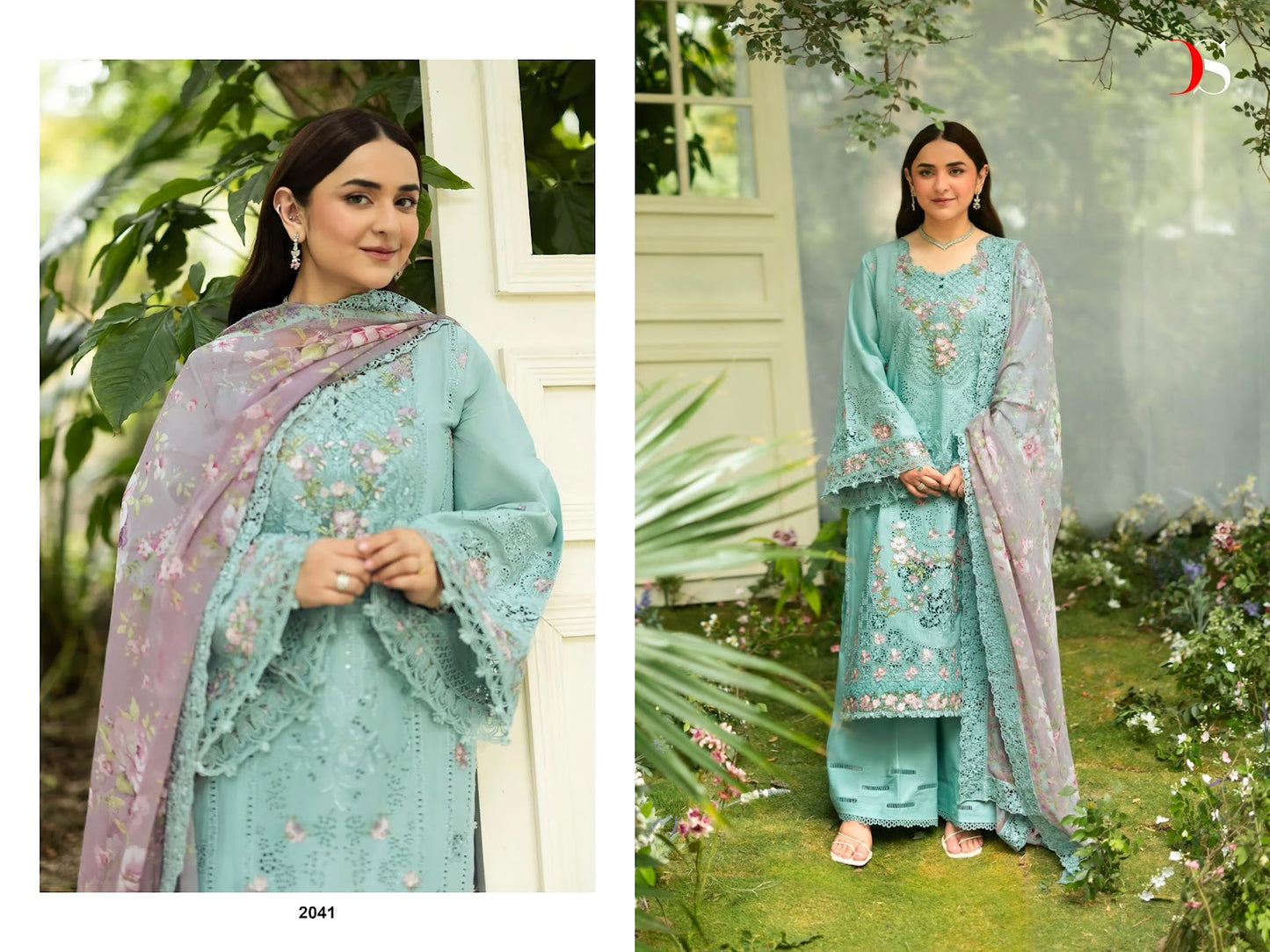 Elaf 6 Premium Deepsy Cotton Pakistani Patch Work Suits Wholesale Price
