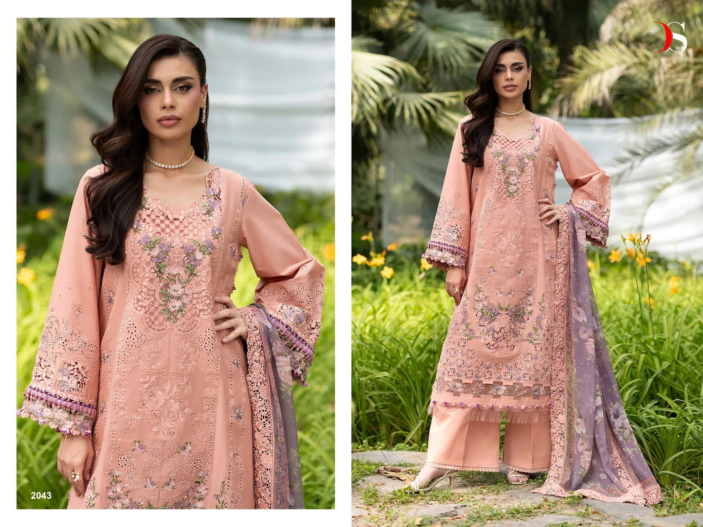 Elaf 6 Premium Deepsy Cotton Pakistani Patch Work Suits Wholesale Price