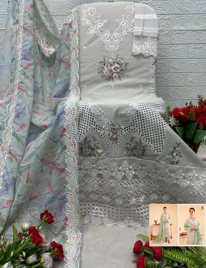 Elaf 7 Deepsy Cotton Pakistani Patch Work Suits Wholesale