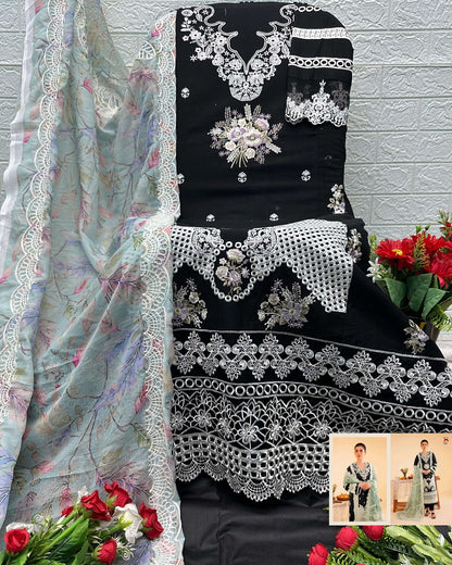 Elaf 7 Deepsy Cotton Pakistani Patch Work Suits Wholesale