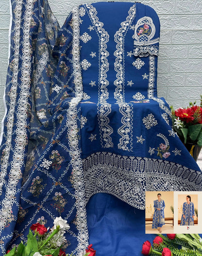 Elaf 7 Deepsy Cotton Pakistani Patch Work Suits Wholesale