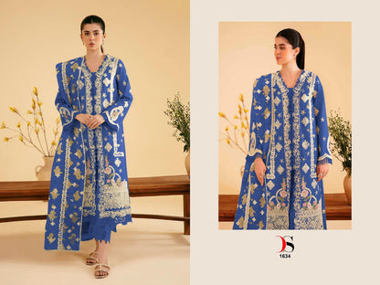 Elaf 7 Deepsy Cotton Pakistani Patch Work Suits Wholesale