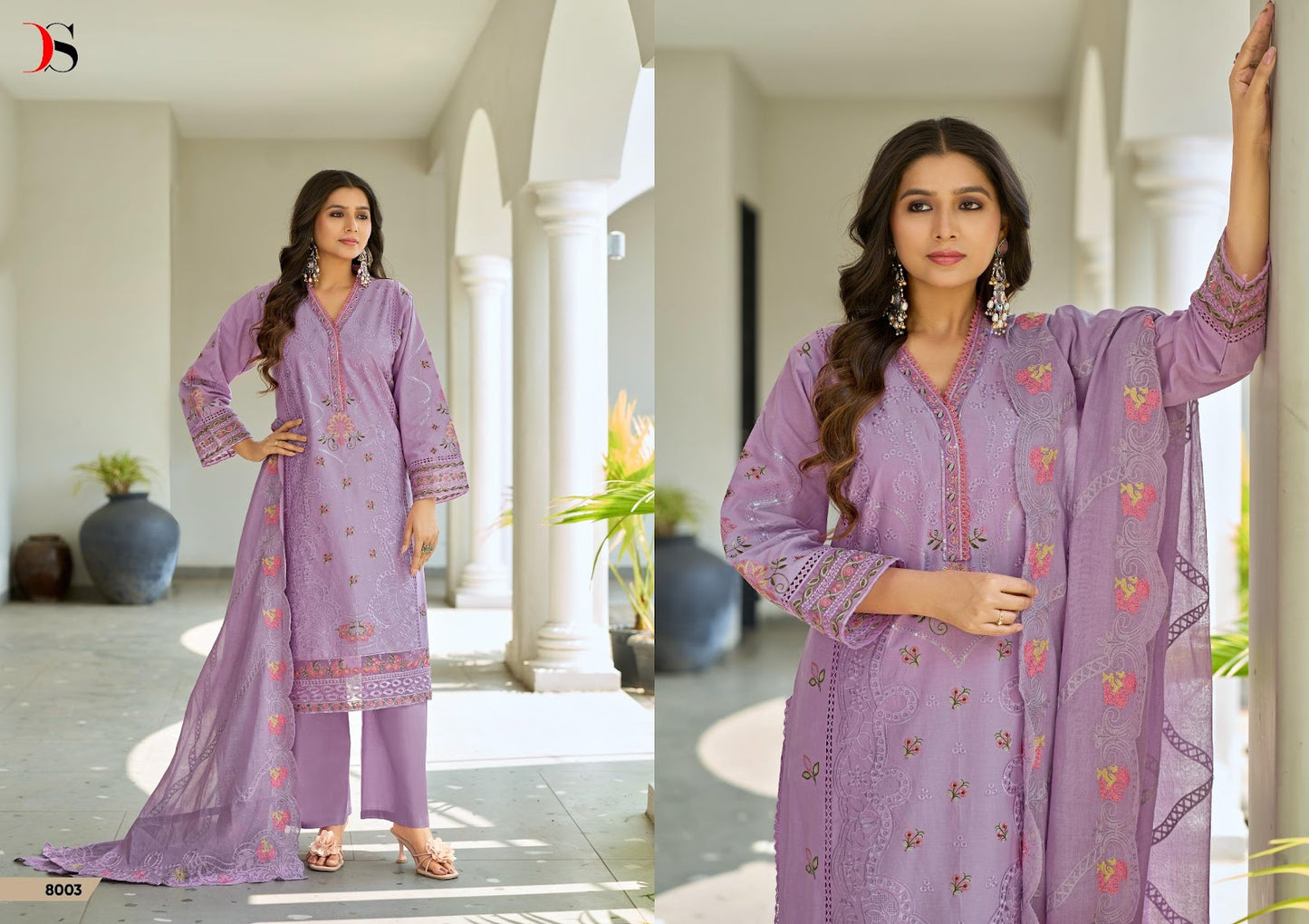 Elaf 8 Deepsy Cotton Pakistani Patch Work Suits Exporter Ahmedabad