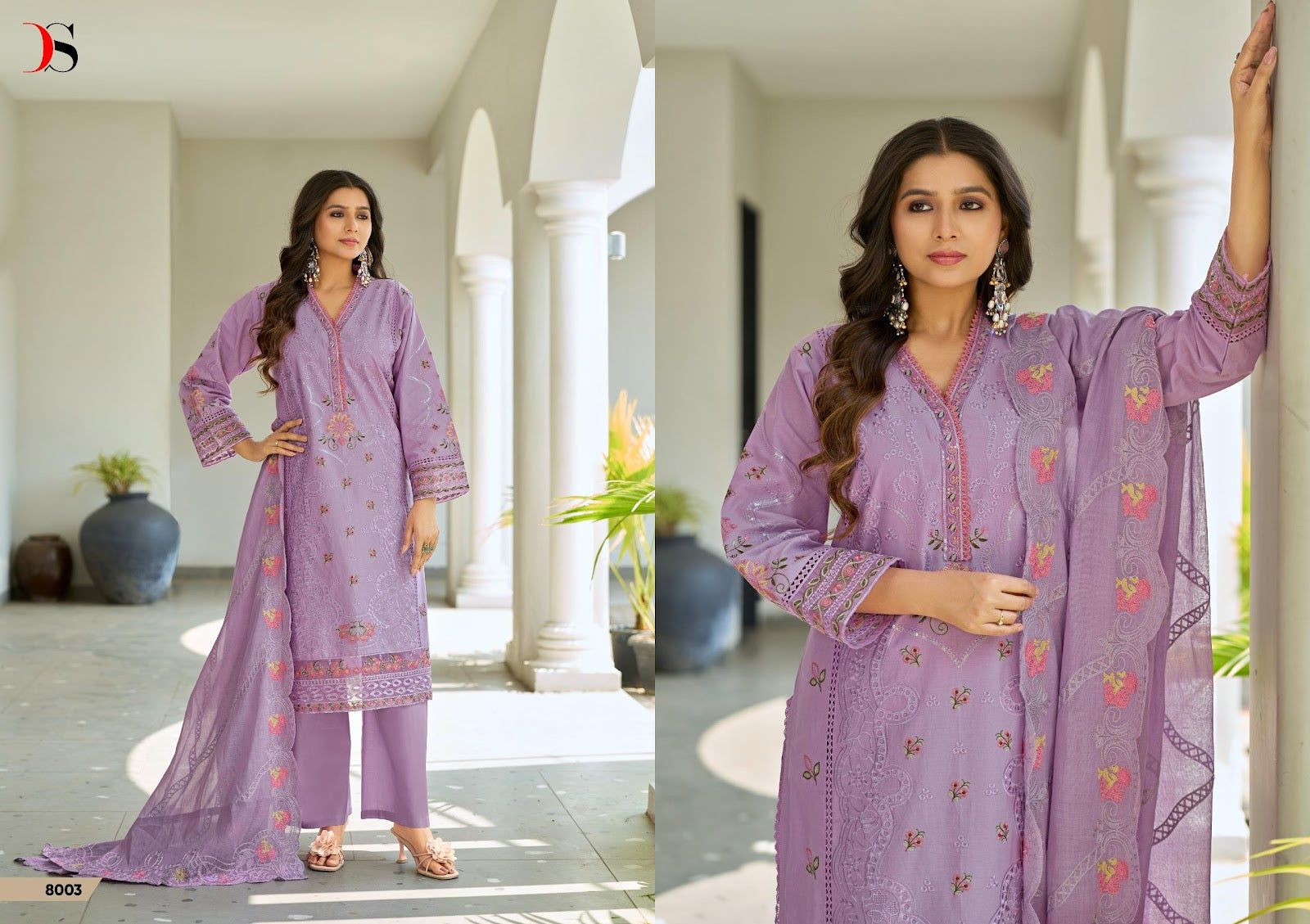 Elaf 8 Deepsy Cotton Pakistani Patch Work Suits Exporter Ahmedabad