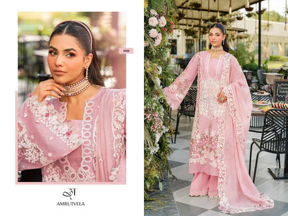 Elaf Amrutvela Cotton Pakistani Patch Work Suits Wholesale