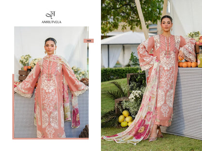 Elaf Amrutvela Cotton Pakistani Patch Work Suits Wholesale