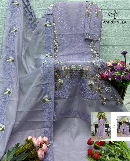 Elaf Amrutvela Cotton Pakistani Patch Work Suits Wholesale