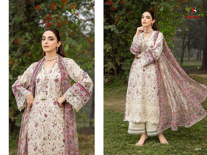 Elaf Chikankari 2 Deepsy Cotton Pakistani Patch Work Suits Supplier India