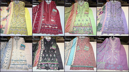 Elaf Chikankari Deepsy Cotton Pakistani Readymade Suits Exporter Ahmedabad