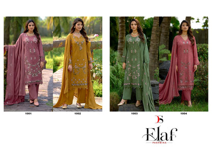 Elaf Deepsy Viscose Pashmina Suits Exporter Ahmedabad