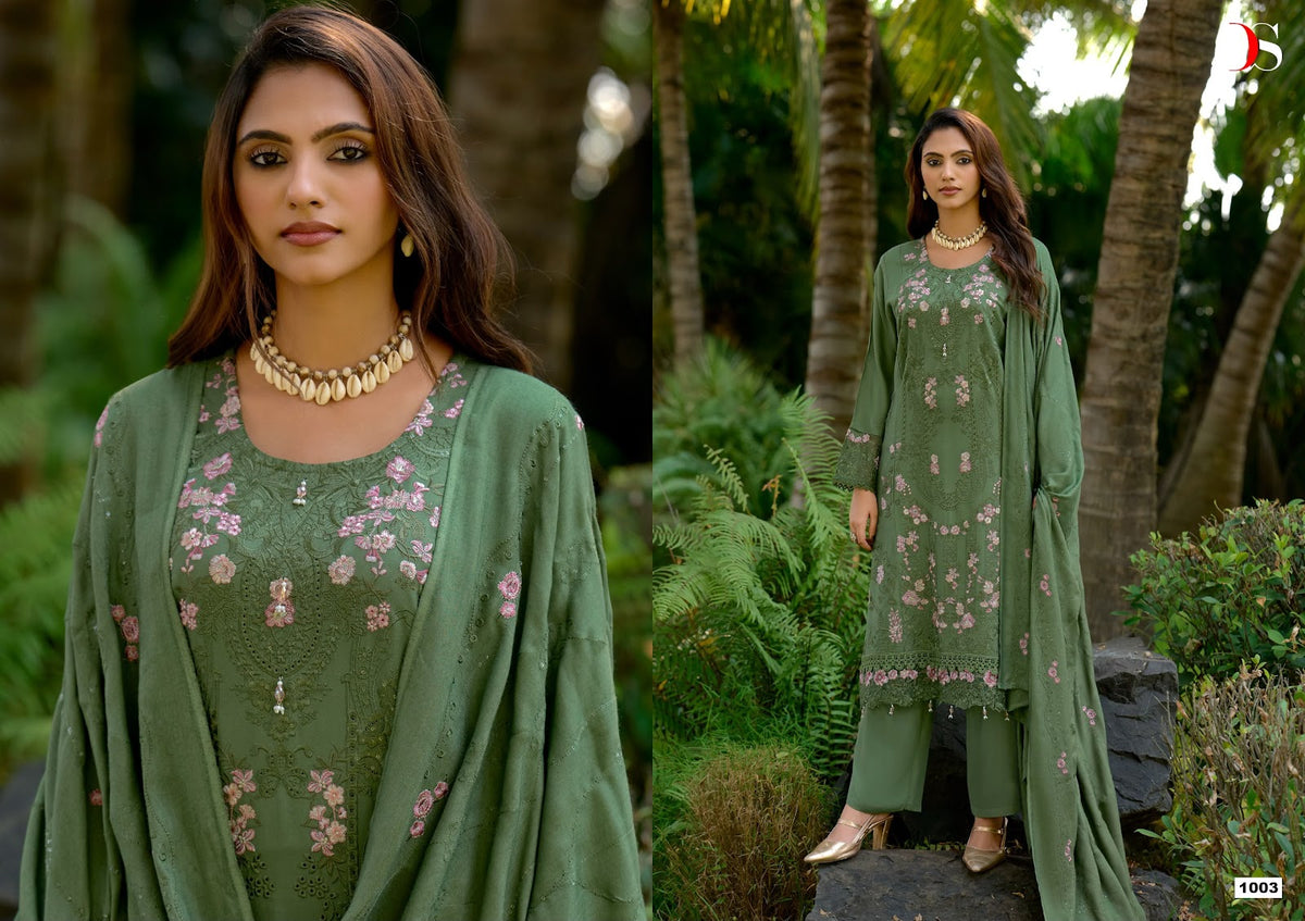 Elaf Deepsy Viscose Pashmina Suits Exporter Ahmedabad