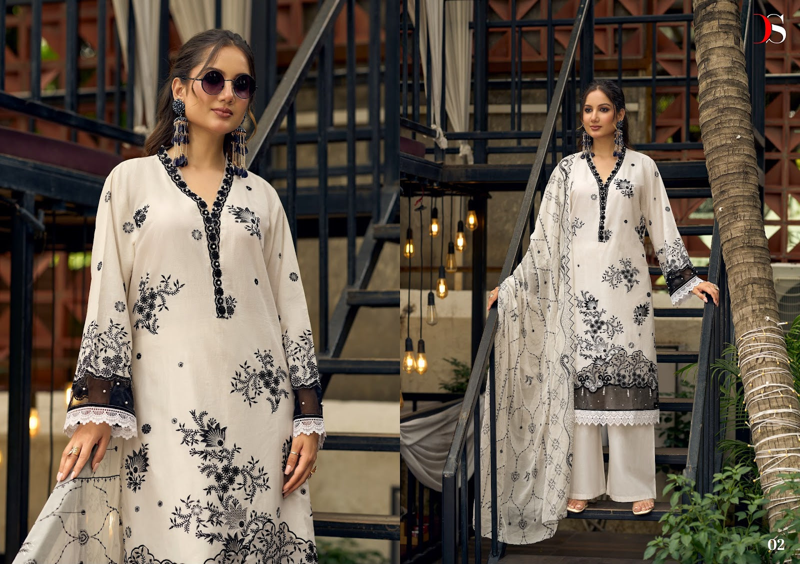 Elaf Exclusive Deepsy Lawn Pakistani Patch Work Suits Exporter