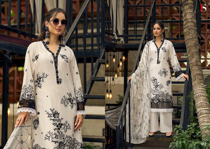 Elaf Exclusive Deepsy Lawn Pakistani Patch Work Suits Exporter