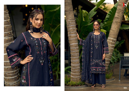 Elaf Exclusive Deepsy Lawn Pakistani Patch Work Suits Exporter