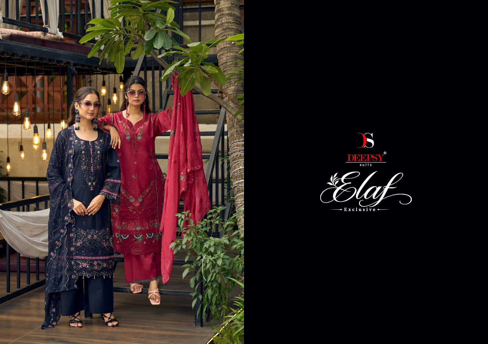 Elaf Exclusive Deepsy Lawn Pakistani Patch Work Suits Exporter