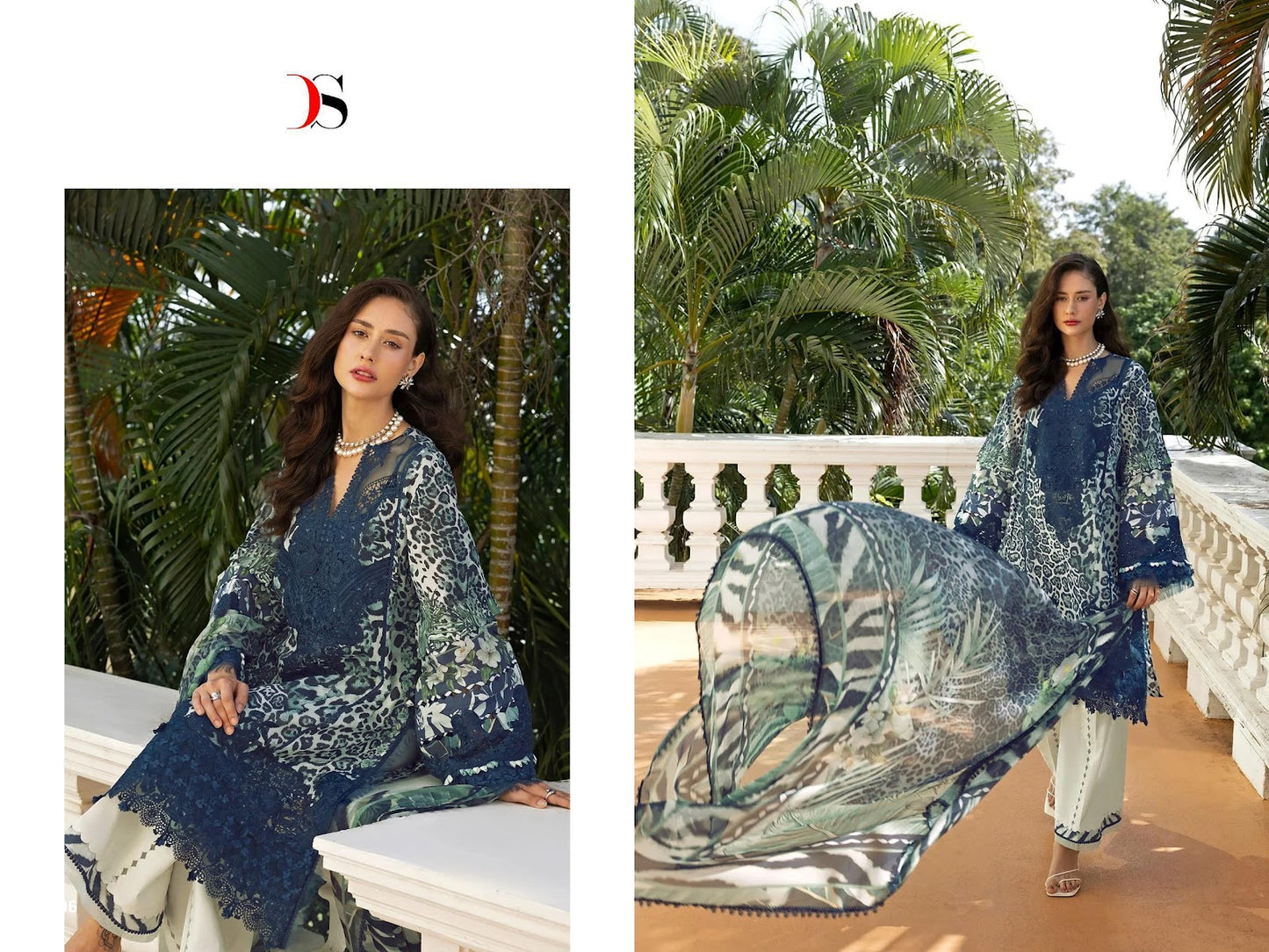Elaf Hit Design 1845 Deepsy Cotton Pakistani Patch Work Suits Manufacturer Ahmedabad