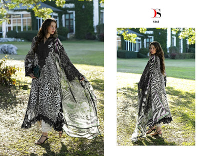 Elaf Hit Design 1845 Deepsy Cotton Pakistani Patch Work Suits Manufacturer Ahmedabad