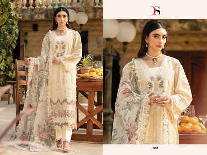 Elaf Luxury Lawn 2025 Deepsy Cotton Pakistani Patch Work Suits Supplier