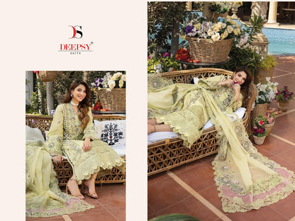 Elaf Luxury Lawn 2025 Deepsy Cotton Pakistani Patch Work Suits Supplier