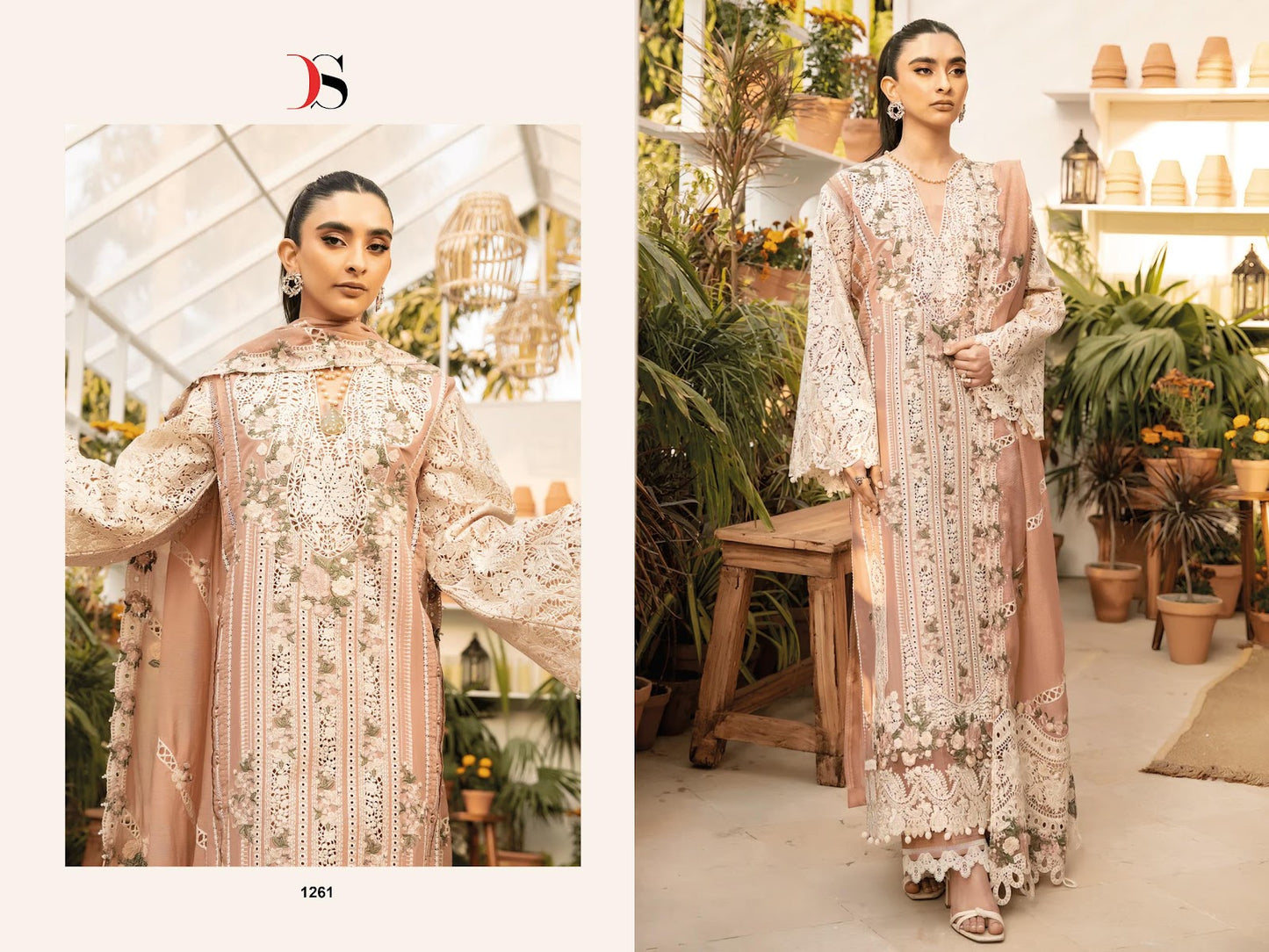 Elaf Luxury Lawn 2025 Deepsy Cotton Pakistani Patch Work Suits Supplier