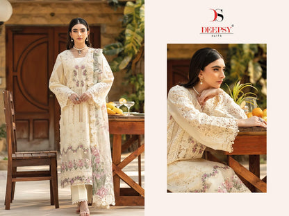 Elaf Luxury Lawn 2025 Deepsy Cotton Pakistani Patch Work Suits Supplier