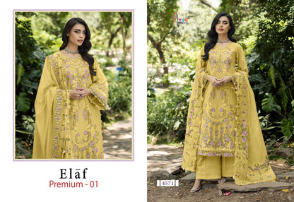 Elaf Premium 01 Shree Fabs Cotton Pakistani Salwar Suits Manufacturer India
