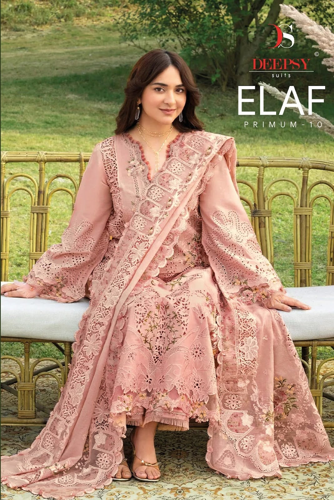 Elaf Premium 10 Deepsy Cotton Pakistani Patch Work Suits Manufacturer Gujarat