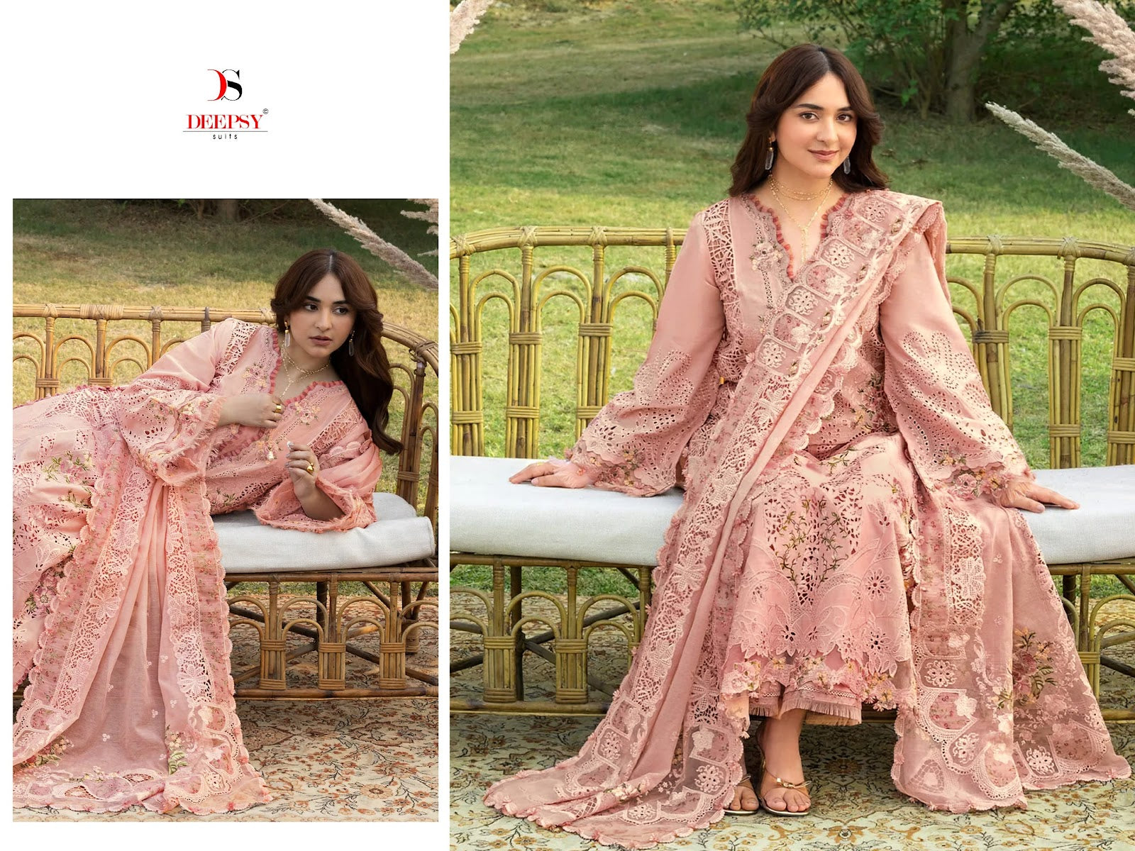 Elaf Premium 10 Deepsy Cotton Pakistani Patch Work Suits Manufacturer Gujarat