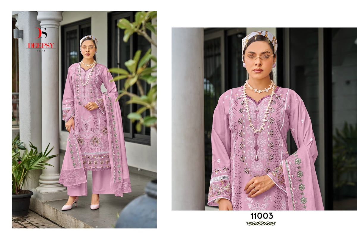 Elaf Premium 11 Deepsy Cotton Pakistani Patch Work Suits Wholesaler Gujarat
