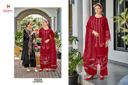 Elaf Premium 11 Deepsy Cotton Pakistani Patch Work Suits Wholesaler Gujarat