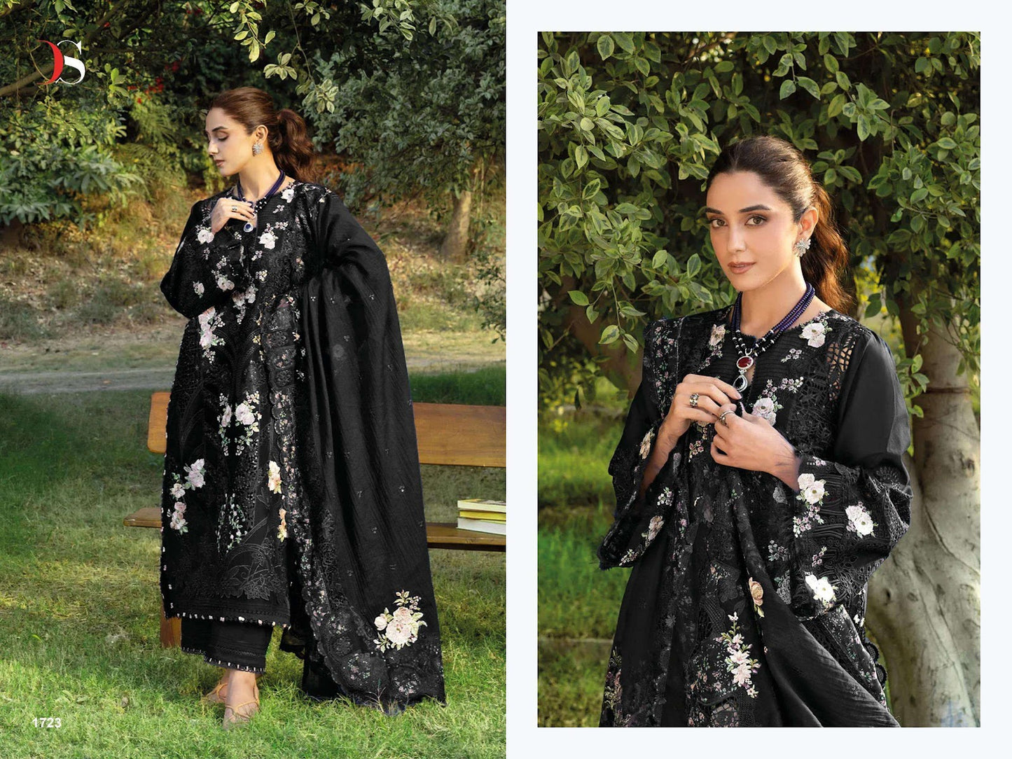 Elaf Premium 2 Deepsy Cotton Pakistani Patch Work Suits Wholesaler Gujarat