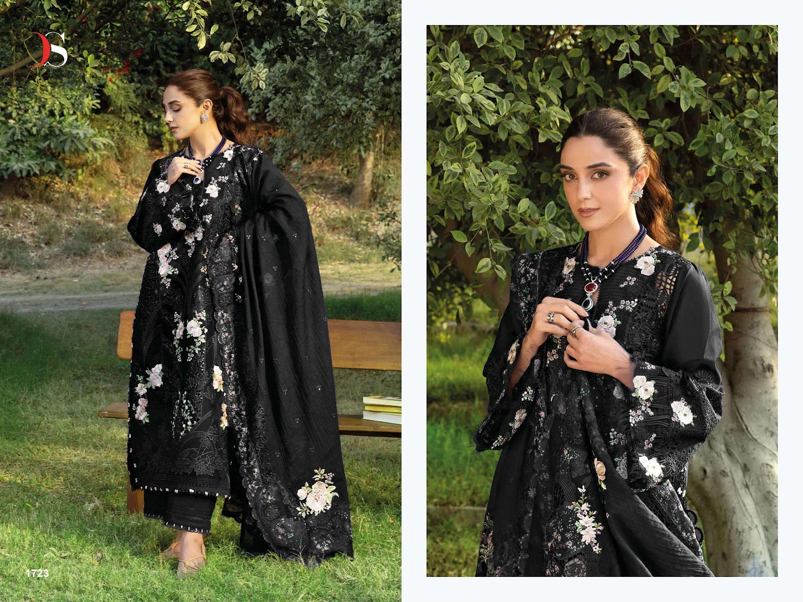 Elaf Premium 2 Deepsy Cotton Pakistani Patch Work Suits Wholesaler Gujarat