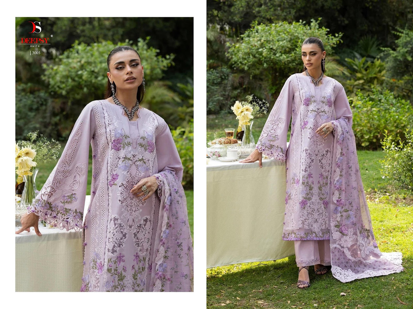 Elaf Premium 7 Deepsy Cotton Pakistani Patch Work Suits Exporter India