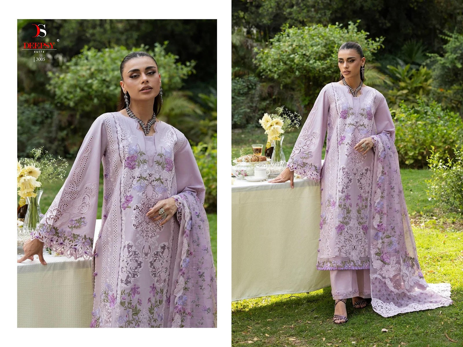 Elaf Premium 7 Deepsy Cotton Pakistani Patch Work Suits Exporter India