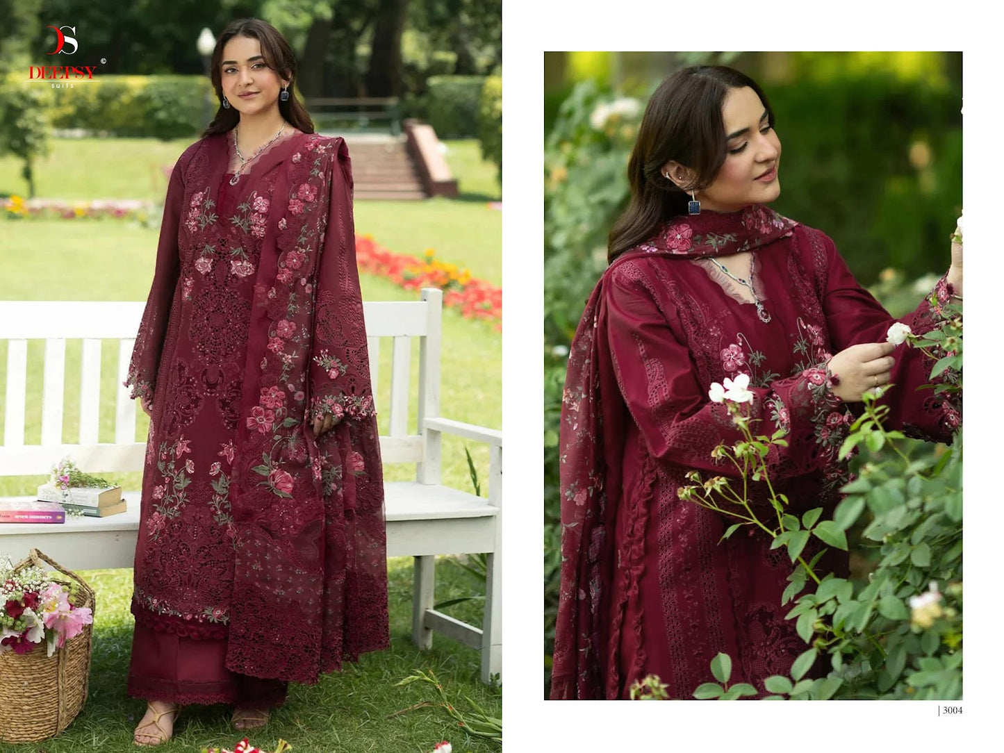 Elaf Premium 7 Deepsy Cotton Pakistani Patch Work Suits Exporter India