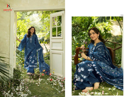 Elaf Premium 7 Deepsy Cotton Pakistani Patch Work Suits Exporter India