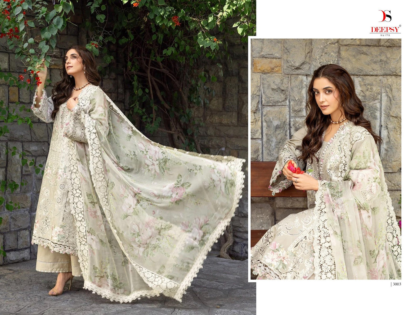 Elaf Premium 7 Deepsy Cotton Pakistani Patch Work Suits Exporter India