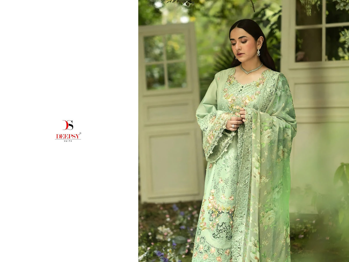 Elaf Premium 9 Deepsy Cotton Pakistani Patch Work Suits Wholesale Price
