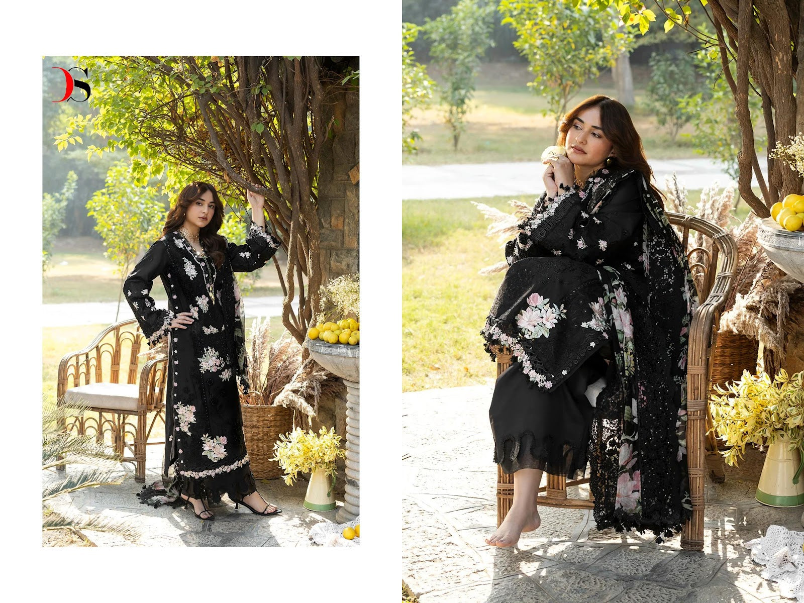 Elaf Premium Deepsy Cotton Pakistani Patch Work Suits Wholesaler