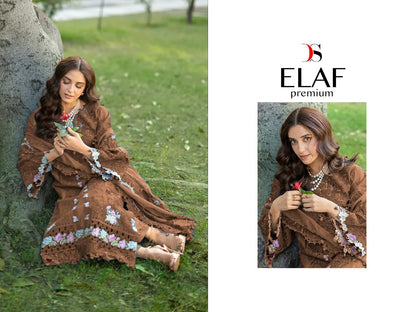Elaf Premium Deepsy Cotton Pakistani Patch Work Suits Wholesaler