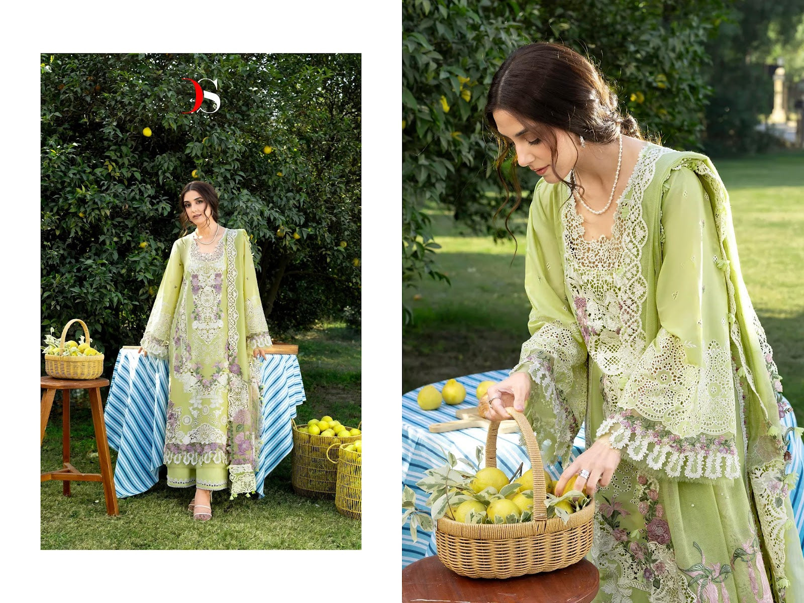 Elaf Premium Deepsy Cotton Pakistani Patch Work Suits Wholesaler