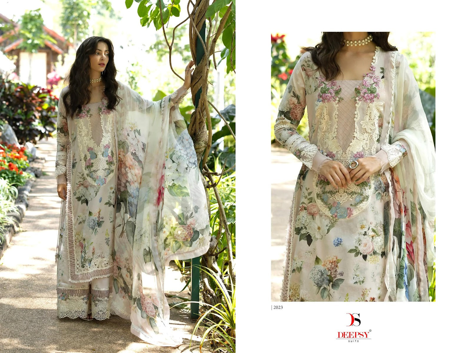 Elaf Premium Signature 2 Deepsy Cotton Pakistani Patch Work Suits Wholesaler Gujarat