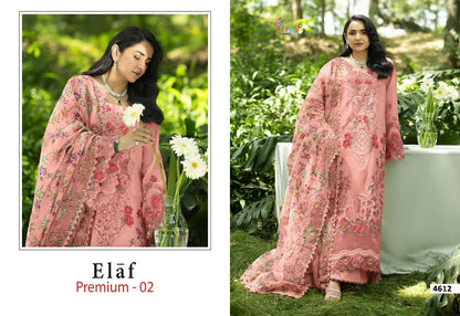 Elaf Premium Vol 2 Shree Fabs Cotton Pakistani Salwar Suits Wholesale Rate