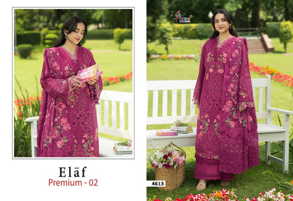 Elaf Premium Vol 2 Shree Fabs Cotton Pakistani Salwar Suits Wholesale Rate