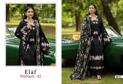 Elaf Premium Vol 2 Shree Fabs Cotton Pakistani Salwar Suits Wholesale Rate